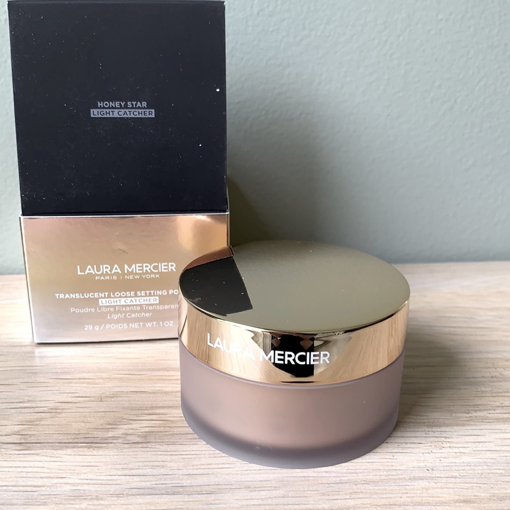 New Laura Mercier Translucent Loose Setting Powder Light Catcher Honey Star